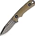 MTech USA MT-20-30 Series Fixed Blade Neck Knife, Drop Point Blade, G10 Handle, 4-3/4-Inch Overall