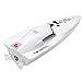 AMTopShow 27Mhz High Speed Remoto Radio Control Electric Racing Boat Toys RC Boat Toys (White)