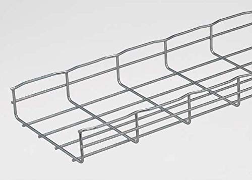 Wire Cable Tray, Width 8 In, L 6.5 Ft, PK4