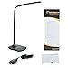 Desk Lamp, Cozyswan LED Desk Light Eye-caring Dimmable Table Lamp with Touch Switch, 3 Lighting Modes and 5V/1A USB Charging Port