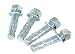 Vestil AS-344-4PK Concrete Anchor Four Bolt Kit, 3/4" Diameter x 4-1/4" Length