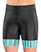 SLS3 Women's Triathlon Shorts | 6 inch FX Tri Short for Women Black | Super Comfy with Soft Chamois | Slim Athletic Fit