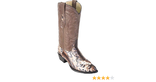 Amazon.com: Botas naturales de Los Altos auténticas Cobra con Cabeza en J  Toe hechos a mano, Marrón, 10 : Ropa, Zapatos y Joyería