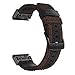 Meidexian888 Woven Nylon Sweatproof Sport Strap,Quick Release Replacement Band for Garmin Fenix 5/5 Plus/Forerunner 935 (Coffee)thumb 1