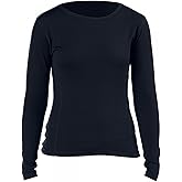 Castle X Minus 33 Women's Midweight Crew Neck Top (Black