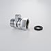 Shower Flow Control Valves Shower Head Shut-Off Valve Solid Brass, Shower Head Flow Contral and Shut OFF Valve for Shower Head, Hand Shower, or Bidet Sprayer Chrome P01 1207