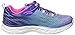 Skechers Kids Girls' Litebeams-Colorburst Sneaker, Blue/Hot Pink, 1.5 M US Little Kid