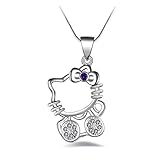 UUONLY Hello Kitty Necklace, Kitty Cat