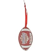 Ohio State Buckeyes 2024 CFP National Champions Football Metal Ornament