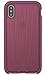 tech21 Evo Wave Phone Case for Apple iPhone X and Xs with 10 Foot Drop Protection, Burgundy