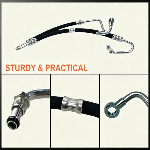 Power Steering Pressure Hose Line Assembly Compatible with BMW E46 Series 325Ci photo 12