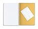 Miliko A5 Size PU Leather Softcover Ruled Wirebound/Spiral Notebook/Journal-90 Sheets (180 Pages)-8.27