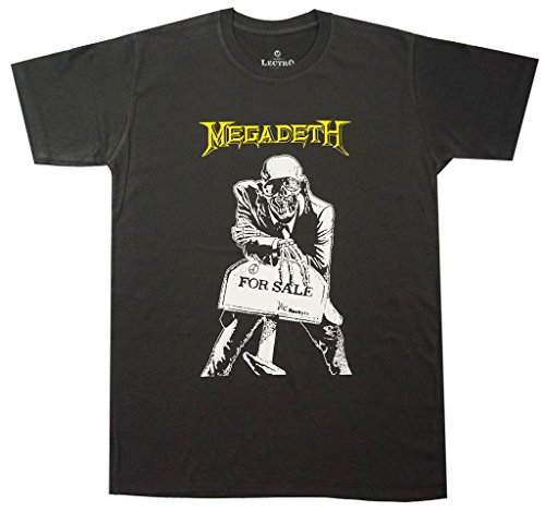 Lectro Megadeth Heavy Metal Band T-shirt XL Dark Grey