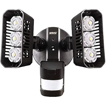 SANSI LED Outdoor Motion-Activated Security Lights, 27W (200W Equiv