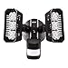 SANSI LED Outdoor Motion-Activated Security Lights, 27W (200W Equiv.) 2700lm, 5000K Daylight, Waterproof Flood Light with Adjustable Head, 5 Year Warranty, Black