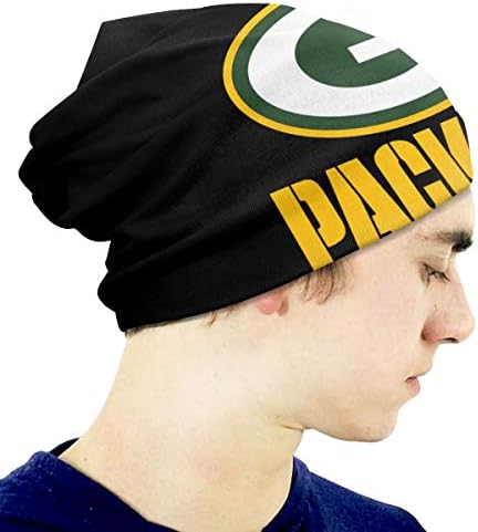 Sinobullit Kids Beanie Caps Green Bay Packers Skull Cap Knitting Hat Warm Winter Knit Hats For