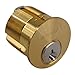 Marks Metro 71A/3 Polished Brass US3 Right Hand Mortise Entry Lockset Surface Mounted