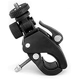 Grifiti Nootle Quick Release Pipe Clamp with 1/4 20 Threaded Head for Cameras and Nootle Ipad Mounts Works for Tripods, Music Stands, Microphone Stands, Any Pipe or Bar That Is up to 1.5 Inches in Diameter Also Motorcycles, Bikes, and More