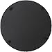 EMEMO Round Slate Cheese Board 12 Inch Cheese Tray & Serving Plate For Smoked Meats - Elegant Look & Unmatched Furniture Protection - Made Of Genuine Black Slate