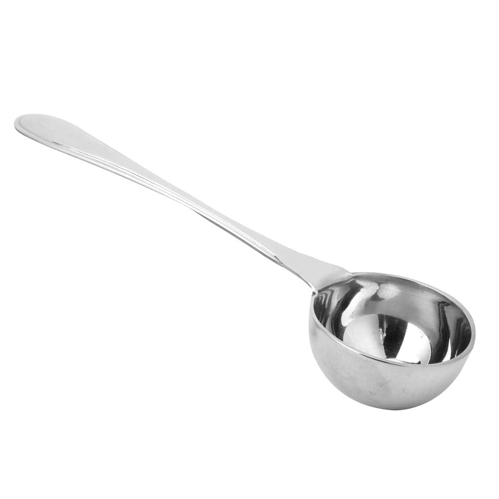 Stainless Steel Coffee Scoop, 10g Long Handled Metal Coffee Spoon Mini Tablespoons Measuring Spoon for Coffee Milk Fruit and Other Powder Measuring