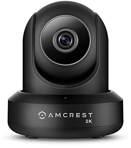 Amcrest 3MP WiFi Security Camera 2K Pan/Tilt Black