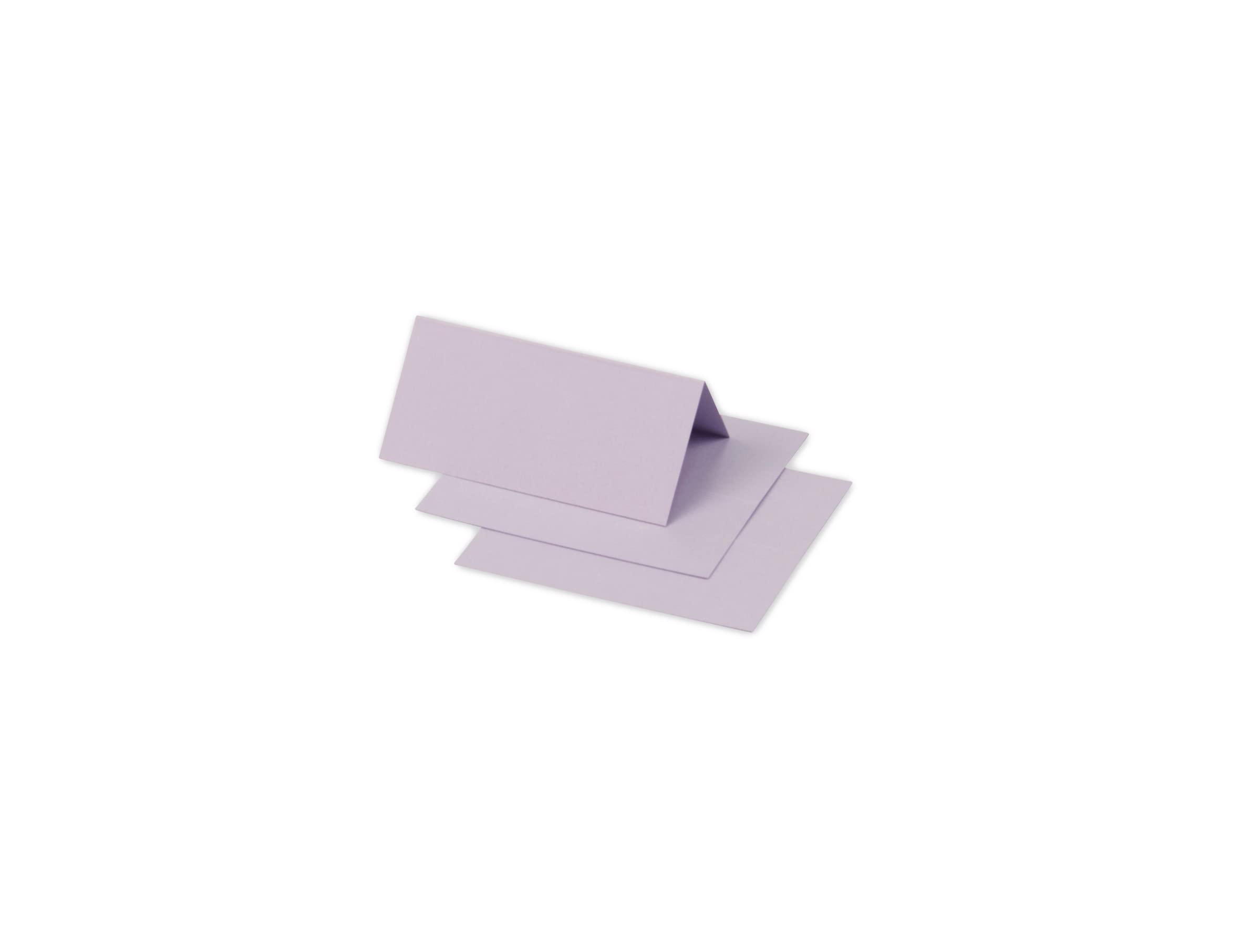 Clairefontaine 75028C Pack of 25 Place Cards Format 8.5x8cm 210g/m² Colour Glycine Invitation Events and Correspondence Range Pollen Smooth Premium Paper