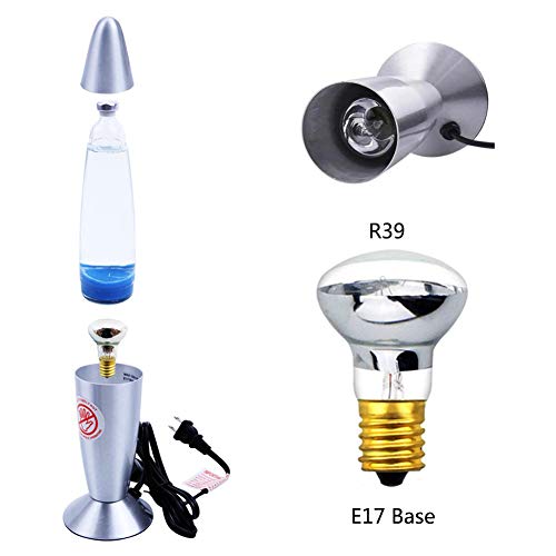 Lava Lamp Bulb 40 Watt, 6 Pack R39 R12 Reflector Type Bulbs E17 Replacement Light Bulbs for Lava