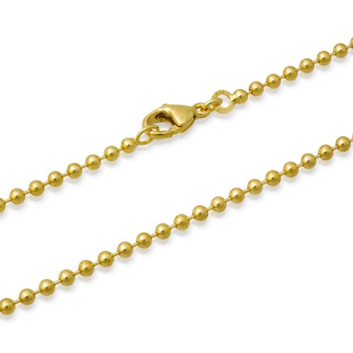Kugelkette aus 333er Gelbgold