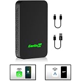 Carlinkit 5.0 2air Wireless CarPlay Android Auto Adapter for OEM Wired Cars | Wired to Wireless,Plug &amp; Play,2.4/5GHz Dual-WiFi,OTA Upgrade,Easy Setup via Plug-in USB Connection,for iOS 10+ &amp; Android 11+