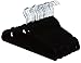 AmazonBasics Velvet Suit Hangers - 30-Pack, Black primary