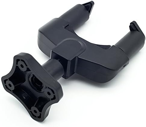 UGY Guitar Lock Rack Hook Holder Wall Mount Bracket Home Studio Display Fits All Size Guitar, Acoustic, Bass, Mandolin, Banjo Easy Installation Compact plastic black