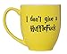 I Don't Give A HuffleFuck - 15oz Bistro Deluxe Double-Sided Coffee Tea Mug (HuffleFuck)
