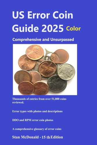 US Error Coin Guide 2025 - Color