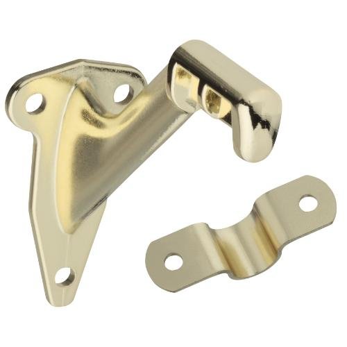 Gatehouse 2.5-in x 3.38-in Brass Handrail Bracket