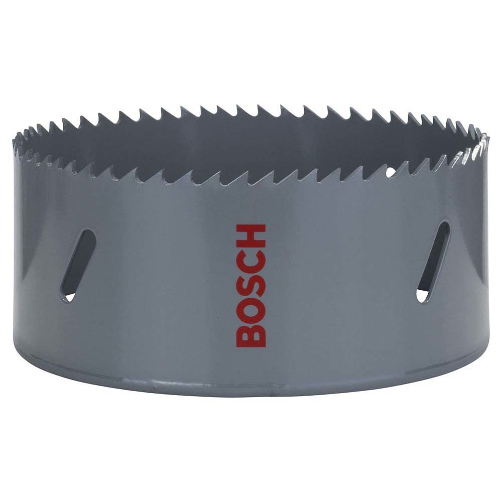 Bosch Professional 1x Hole Saw HSS Bi-metal for standard adapter (for various materials, Ø 114 mm, Accessory Rotary Drill)