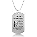 Always Remember You Are Braver Than You Believe Mom To Son Necklace Gift From Mother