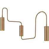 Troy Lighting B3220-PBR Lark Damp-Rated Wall Sconce, 2-Light E26 Medium Base, Patina Brass