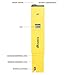 Homdox Portable pH Tester High Accuracy Handheld pH Meter Yellow with 2xpH Buffer Powders