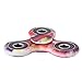 DSSY Tri Hand Spinner EDC Focus Fidget Finger Spinner Hand Toys for Relieving ADHD, Anxiety, Boredom (O Multicolor)