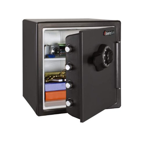 SentrySafe Fire Safe, Extra Large Combination Safe, 1.23 Cubic Feet, SF123CS