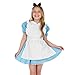 fun shack Alice in Wonderland Costume Kids, Alice Costume Kids, Girls Halloween Costumes, Halloween Costumes for Girls, Small