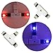 Xiaoyztan 2 Pcs 4-Pin LED Female Connector 3-Way T Shape for 5050 RGB LED Strips Connection, Tee-Shape Led Light Strip D.I.Y Extension Adapters