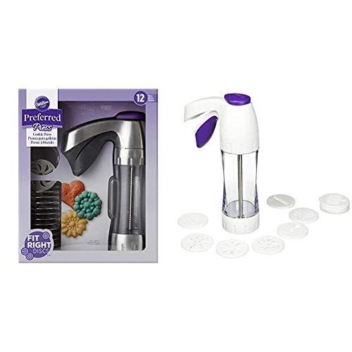 Wilton Preferred Press Cookie Press, 13Piece & Simple Success Cookie