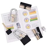 Set of 6 Unique Locks, Including Pin Tumbler, Disc Detainer, Dimple and Tubular