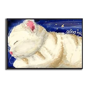 Framed Canvas Wall Art for Living Room, Bedroom Dreamland Theme Canvas Prints for Modern Home Decoration Ready to Hang - 16"x24" inches