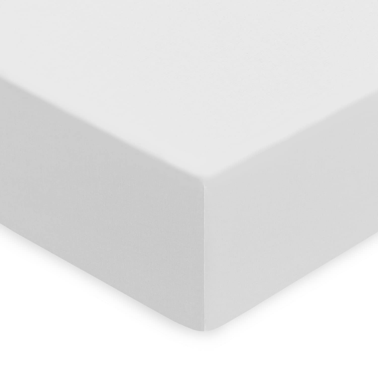 Extra Deep Fitted Sheets 16"/40CM Deep 15 Colours (White, Double) — image 1