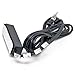 Krator Hidden Antenna - for Car, Truck, Motorcycle, Boat, Golf Cart, Campers, Amplified Antenna AM FM WB Universal Fit Compatible with All Applications AM FM Car Radio Stereo Windshield Hidden Antenna, Black, (TLB1800)