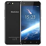 Blackview A7 GSM Cell Phone Unlocked,Rugged Smartphone Dual Samsung Rear Cameras,8GB ROM Android 7.0,5.0" HD IPS Screen 2800 mAh Battery Dual SIM Free WCDMA 3G Cellphone for AT&amp;T T-Mobile,Black
