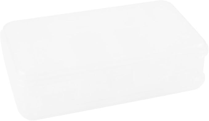 Claro plástico blanco de 10 Sección lateral dual de almacenamiento de