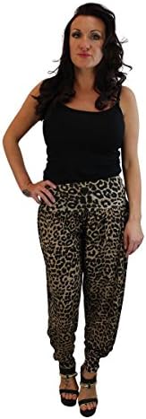 Girl Talk Clothing Multiple Printed Baggy Harem Pants